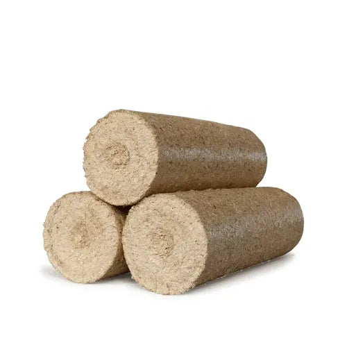 Nestro XL Blue Weichholz-Briketts Palette 96 × 10 kg (960 kg), Heizwert ≥4,6 kWh/kg, Asche ≤1 %