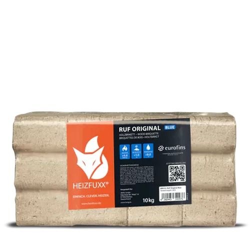 Heizfuxx Ruf Original Blue 10kg x 96 Gebinde 960kg Palette